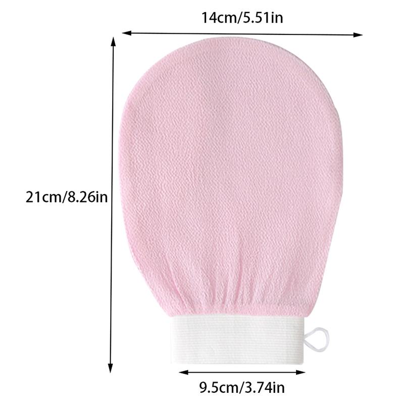Scrub Exfoliating Gloves Back Scrub Dead Skin Facial Massage Gloves Durable Multi Color Body Deep Cleansing Towels For Shower