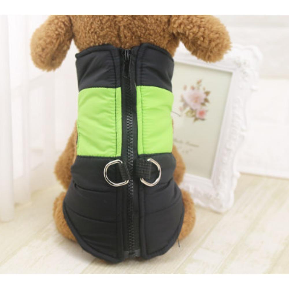 Pet winter cotton coat out large, medium and small dog dog cat clothes cat supplies dog leash