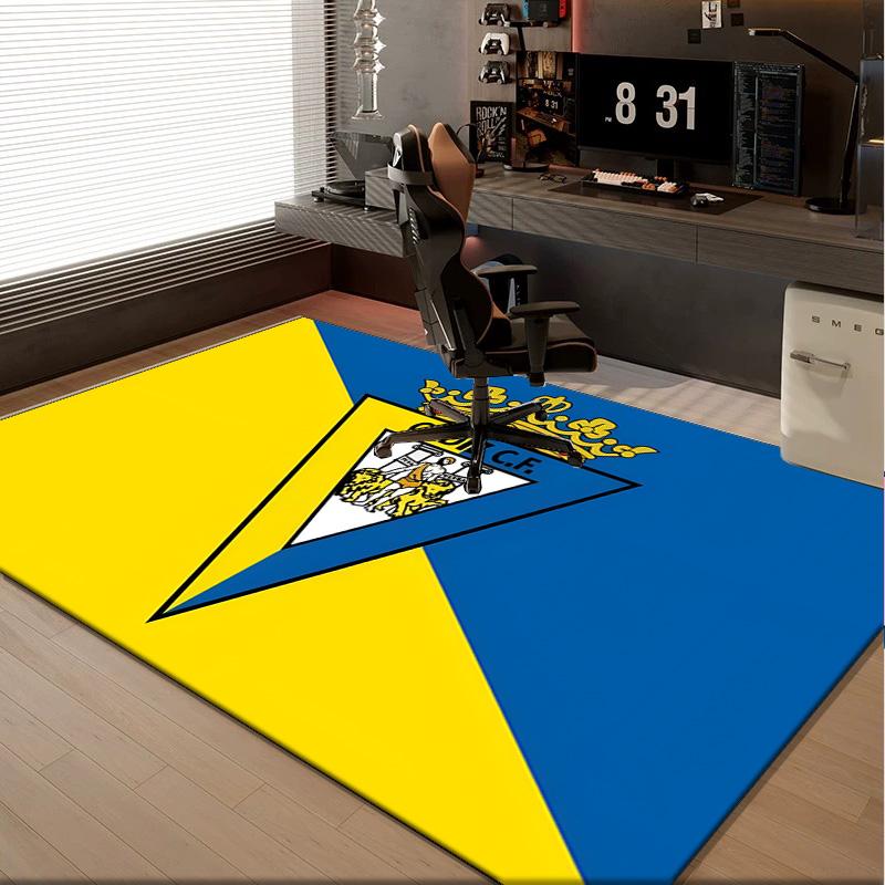 1PC rug Cadiz Cf Badge Design Carpet, Chair Rug,Area Rug for Office Bedroom living rooms bedroom, Doormat decor Christmas fan gifts