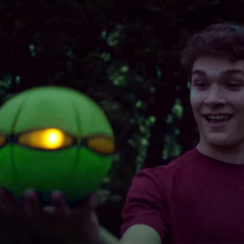 Frisbee Ball dla psa - przenośna zabawka urodzinowa dla szczeniaka interaktywna piłka Mako Stress Relief Kids Toys