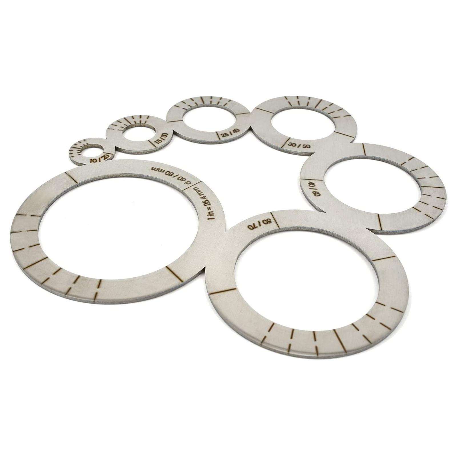 

Круглая угловая линейка для резки кожи для кожаных проектов