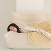 Nishikawa Hauu Fluffy Blanket, Single, Yellow, Washable, Fluffy and Soft, FQ04045527