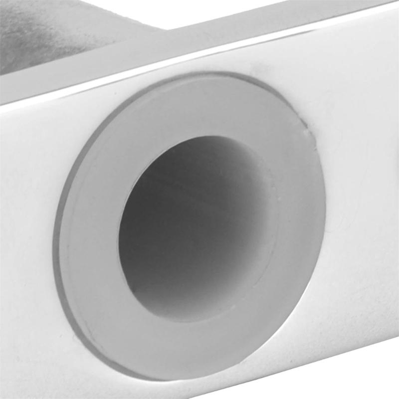 Polished T Type Holder Base Steel Marine Grade Mounting Bracket For