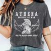 Y2K Harajuku Retro Street Retro Greek Mythology Athena Print Women's T-shirt Summer New Suitable for Both Men and Women