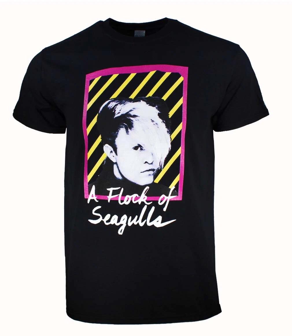 A Flock Of Seagulls Neon Mens Cotton T-Shirt M