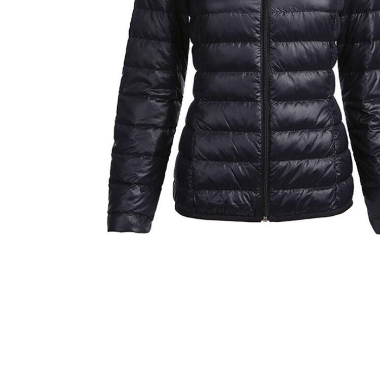 Emporio Armani EA7 SS23 Giacca Imbottita Casual con Cappuccio Stampa Lettere e Numeri Donna giacche Nero 8NTB14-TN12Z-1200