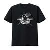 Catfish Print T Shirt for Casual Upf 50 Vintage Washed Graphic Designer Clothes Homme Stylish Slightly Breathable Unisex