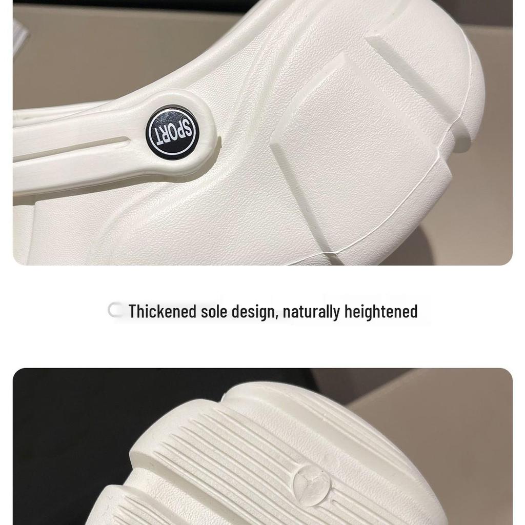 Sandales EVA à Talons Hauts pour Femmes - Semelle Épaisse 8CM Chaussures de Plage d'Été