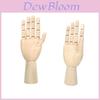 Elegant Wooden Right Left Hand Model For Sketching Drawing With Jointed Movable Fingers Mannequin