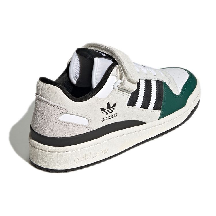 Adidas Originals Forum Low Durable Lightweight Low-Top Skate Shoes Women Sneakers Gray Green GY8203