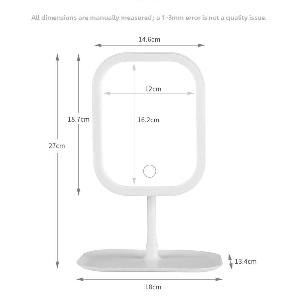 Portable Intelligent Makeup Mirror Luminous Makeup mirror  for Women's Bedroom Dressing Table