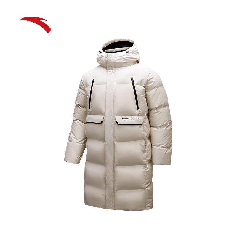 Anta Men's Mid-Length 4-Proof Three-Layer Warm Down Jacket