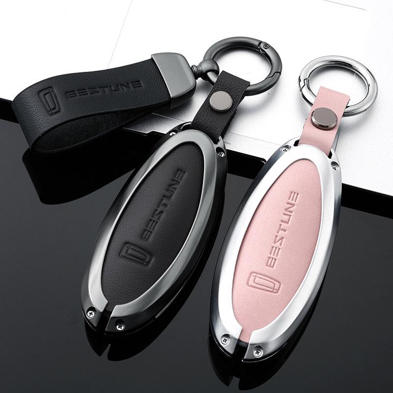 Bestune T77/T77Pro Key Case for 2021 B70, T55, T33, T99 - Metal Shell with Buckle