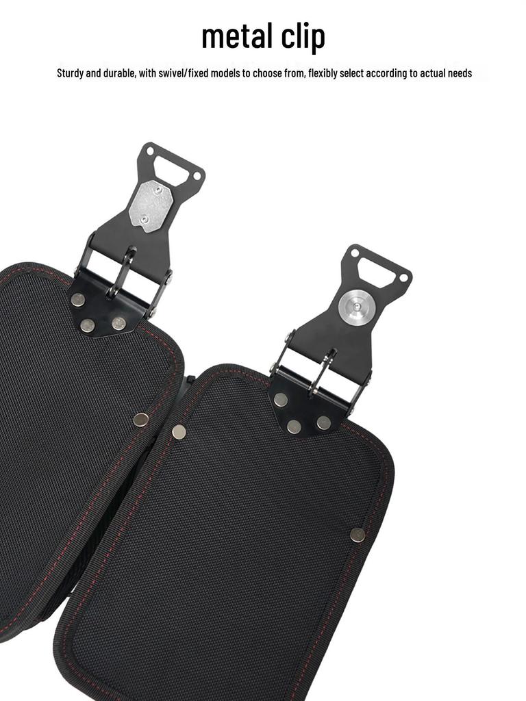 Nakioo Quick-Release Rotating Electrician Waist Tool Bag with Chain Buckle
