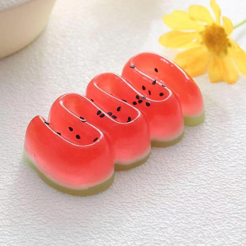 Watermelon Shaped Soft Fidget Toys Cute Cartoon Designs Perfect For Stress Relief Kids Birthday Party Favors Daily Play