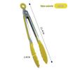 High-Temperature Resistant 430 Stainless Steel Anti-Scald BBQ Tongs for Outdoor and Kitchen Use