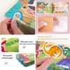 Quiet Busy Book Baby Montessori Material Toys Sticker Paste Matching Game Toddler Cognition Toy Book Kids Early Educational Toys