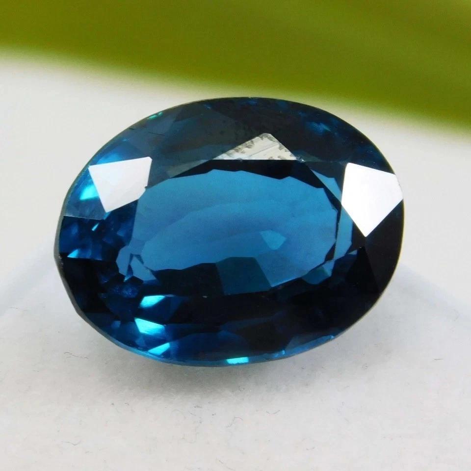 Stunning Afghani Blue Indicolite Tourmaline Natural 11.50 Ct Certified Gemstone
