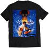 Street Fighting World Warriors Arcade Flyer Premium T-shirt (Vectorized Design)