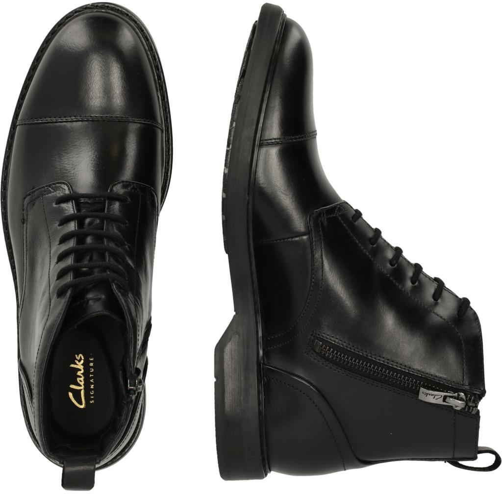 Clarks Aldwin Cap Lederstiefel (26179732) Schwarz