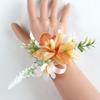 Artificial Silk Flower With Pin Clip Realistic Flower Decoration Set For Elegant Wedding Corsage And Wrist Flower