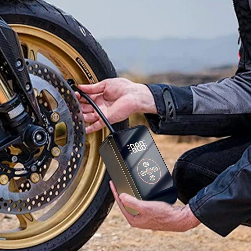 Portable Tire Pump High-pressure Inflator For Wheel Multifunctional Air Compressor Tire Inflator Pump For Car Bike Ball