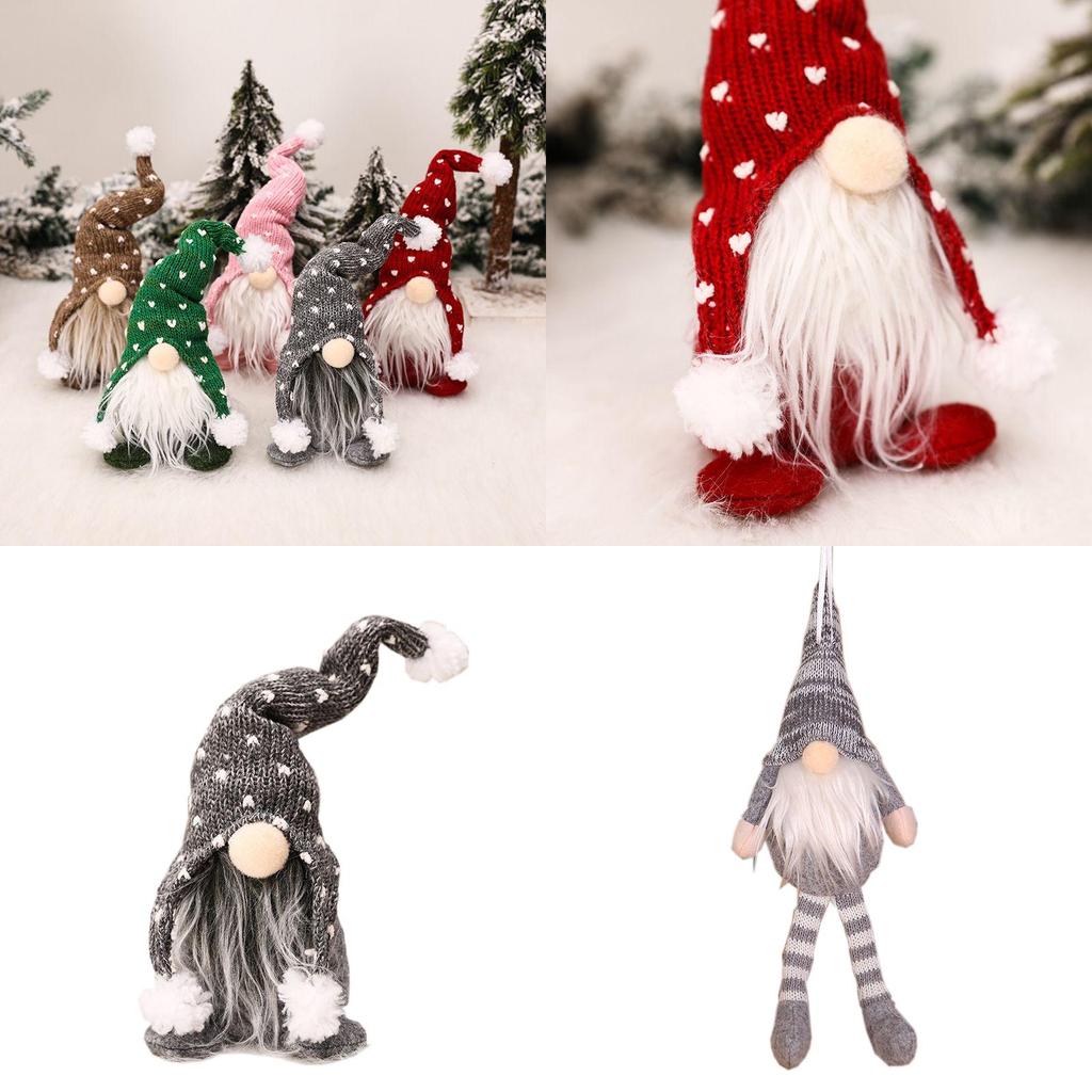 Adorable Xmas Gonk Dwarf Elf Decoration For Home And Tabletop Displays