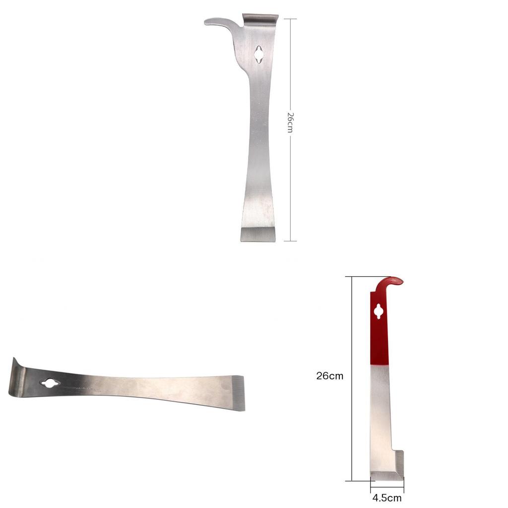 Beekeeper Stainless Steel Hive Tool With Flat Scraper And Pry Bar For Honey Harvesting