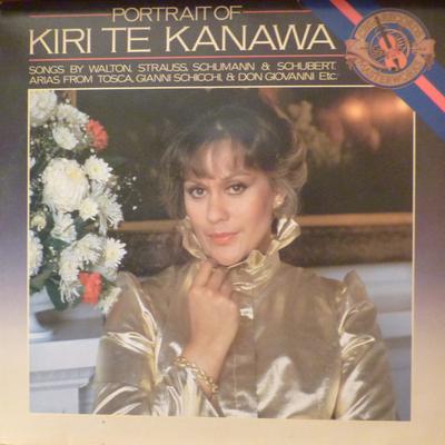 LP Record KIRI TE KANAWA  Portrait Of Kiri Te Kanawa 74116 CBS 1983 Netherland Classical Used
