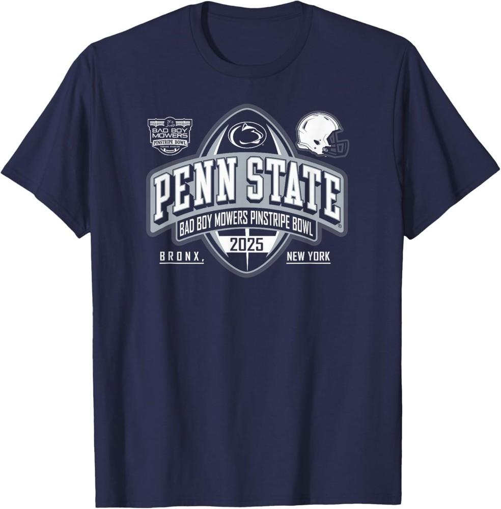 

Penn State Nittany Lions Pinstripe Bowl 2025 Football Icon TShirt Unisex T-Shirt XXXXL