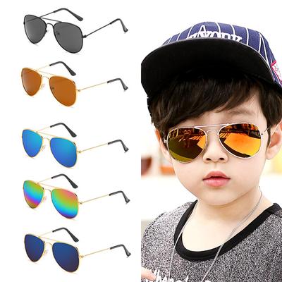 Nuevas gafas de sol para niños, gafas de sol reflectantes coloridas a la moda para niños y niñas, gafas de sol UV400 para bebés, gafas de alta definición para exteriores