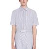 THOM BROWNE Shirts Men's Light Blue Square Collar Moderate MWS239A-00572-415