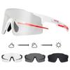 Color Changing Cycling Glasses, Nearsighted Men and Women, Outdoor Sports, Windbreak and Sand Protection Goggles, Bicycle Accessories