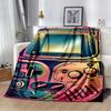 Game Boy GamePad Retro Games Console Blanket,Soft Throw Blanket for Home Bedroom Bed Sofa Picnic Travel Office Cover Blanket Kid