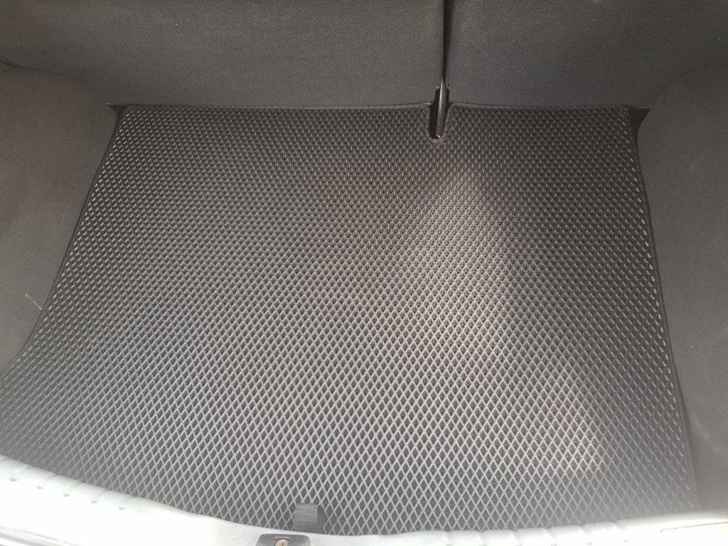 Trunk Mat (EVA, Black) for Renault Sandero 2007-2013