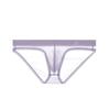 Men'S Underwear Sexy Ultra-Thin Ice Silk Panties Summer Nude Feel Breathable Quick-Drying Transparent Briefs Bikini Slip Homme