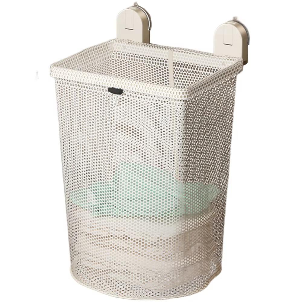 Breathable Design Hanging Laundry Basket Mesh Material Laundry Sorter  Bathroom Storage