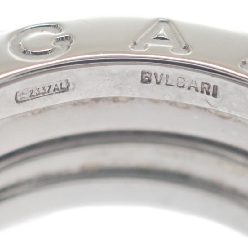 Bvlgari 323533 #12(JP Size) 52 Ring K18 White Gold Women