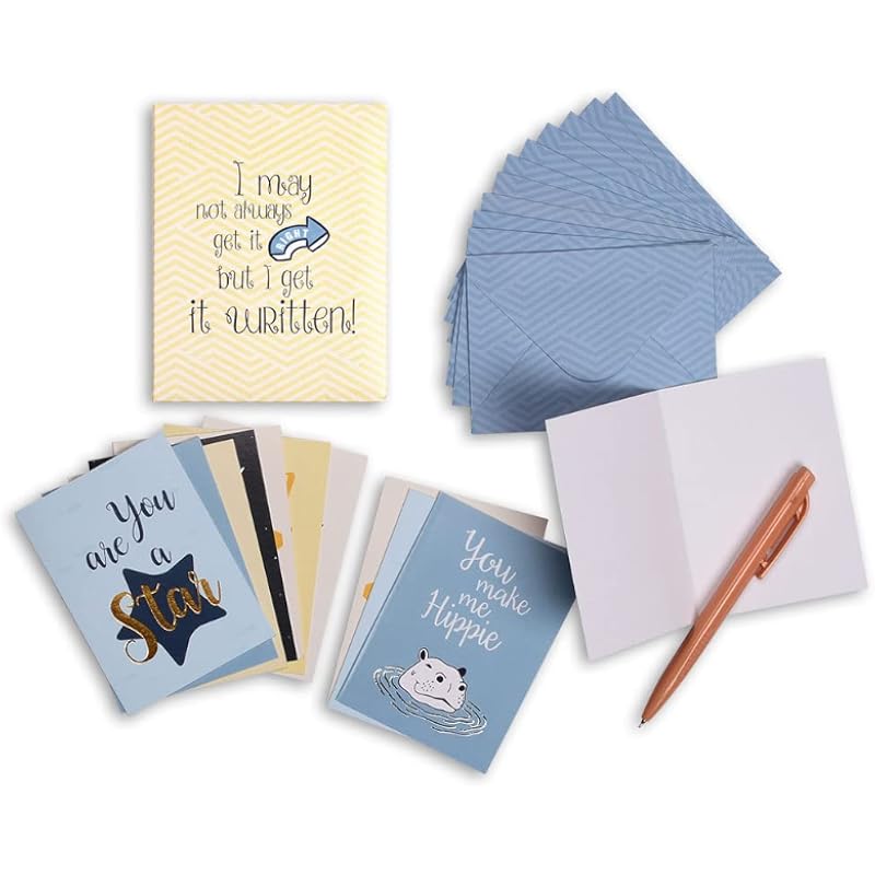 Doodle You've Got Mail Set of 12 Notecard Set