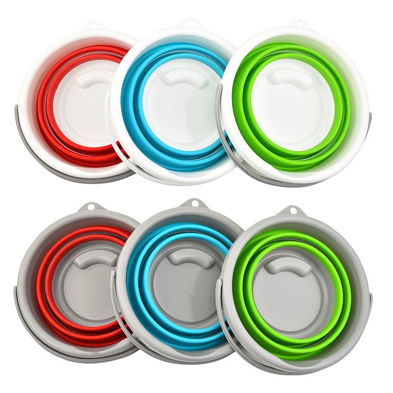 Silicone Foldable Car Water Bucket for Kids & Outdoor Activities