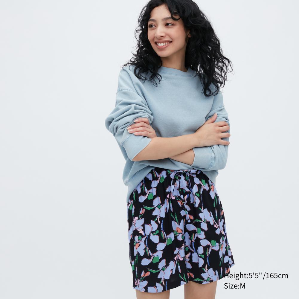 

UNIQLO Rayon Print Easy Short Pants A