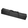 Zippered Duffel Bag for Travel Camping Sports Equipment Storage Water Proof Foldable Luggage Bag with Handles Black