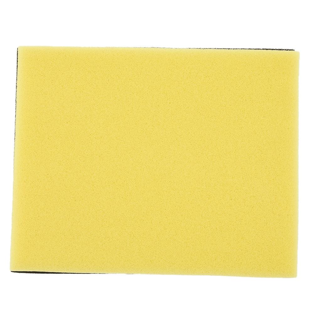 Air Filter Cleaner Foam Sponge Yellow Black For-TTR Reusable Washable-Universal