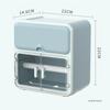 Bathroom Toilet Paper Holder Perfume Shelf Waterproof Toilet Plastics Drawer Paper Box Wall-mounted Sanitary Pad Storage Box