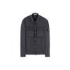Brushed Cotton 2-Pocket Shirt Jacket 'Charcoal' Men's 7615114WN-V0165