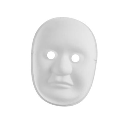 Halloween Full Face Scary Mask Spoof Face Cover Party Cosplay White Horrible