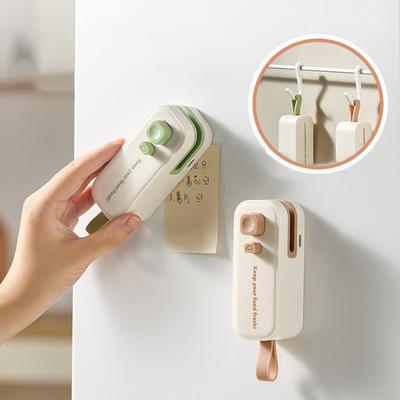 Mini Bag Sealer, Portable Handheld Vacuum Food Sealer Bag Sealing Machine For Plastic Bag Snack Bag,Rechargeable Food Bag Sealer