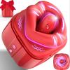 Vibrator Tongue Sex Toy for Women Real Touch Big Mouth Sucking Vibrator Adult Oral Toys for Clit Nipple Clitoral Stimulator