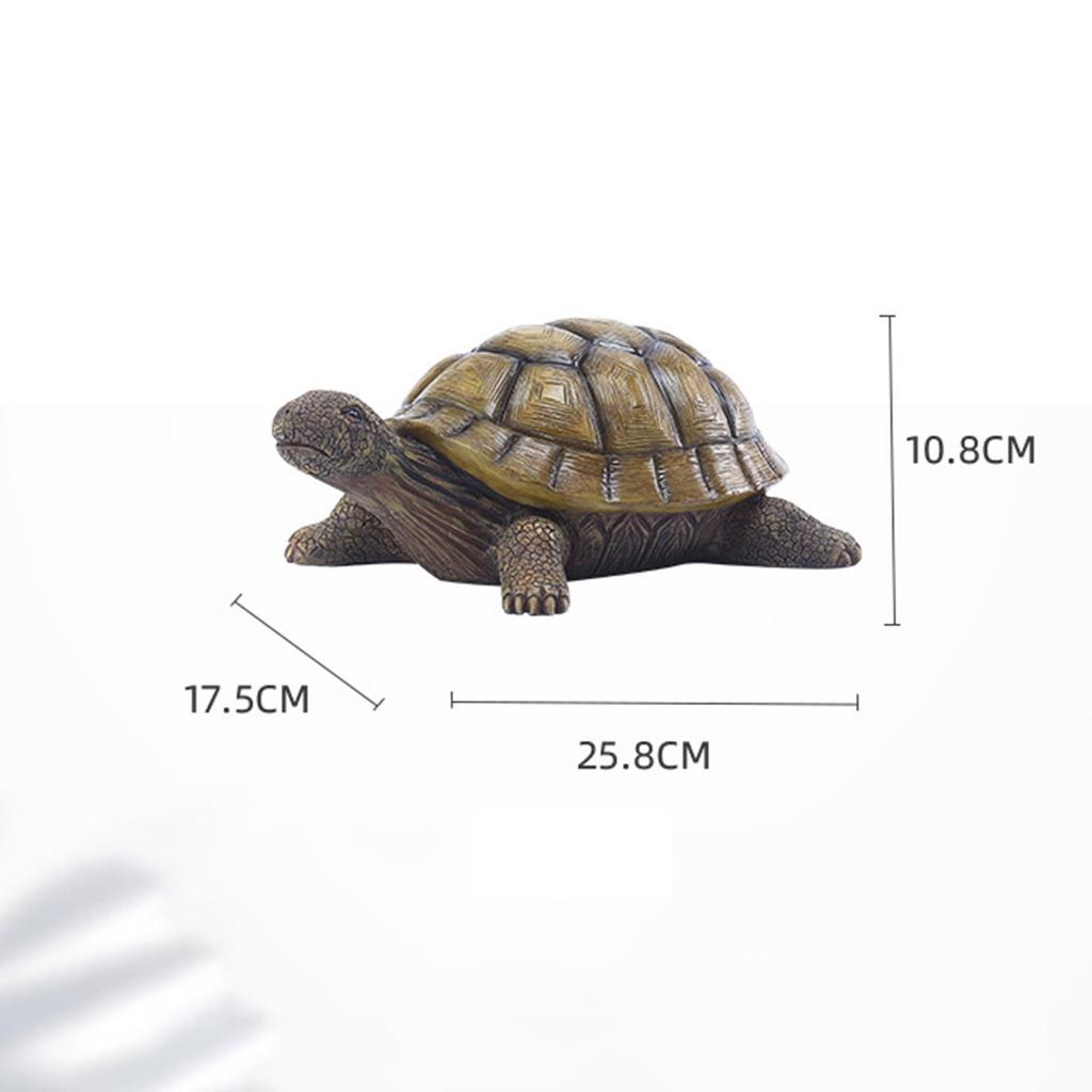 Turtle Statue Animal Sculpture Statues for Backyard Decor