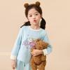 LUSON Baby Girl's Cartoon Long Sleeve Pajama Set